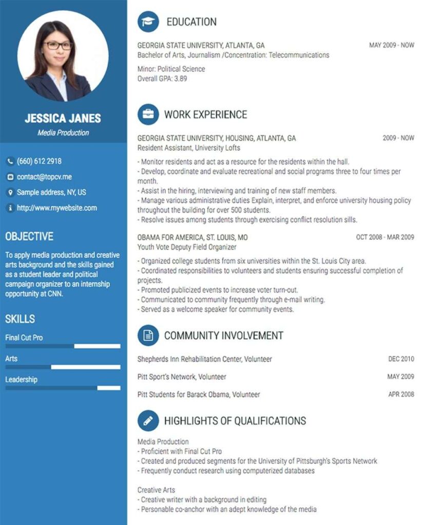 how to make a nice looking resume