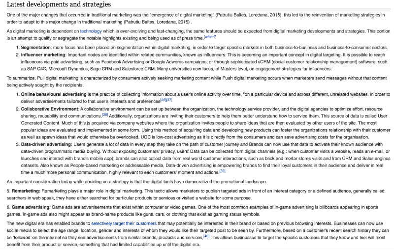 wikipedia article example