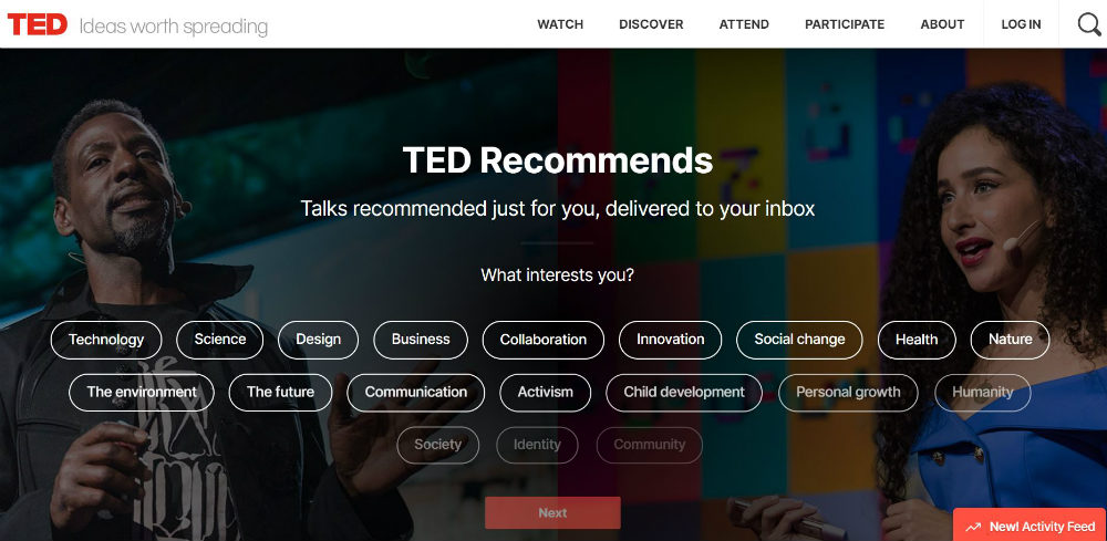 ted marketing example