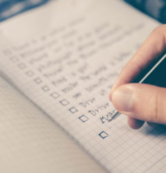 making checklist