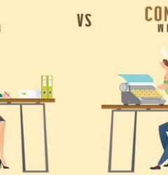cover image on copywriter and content writer difference