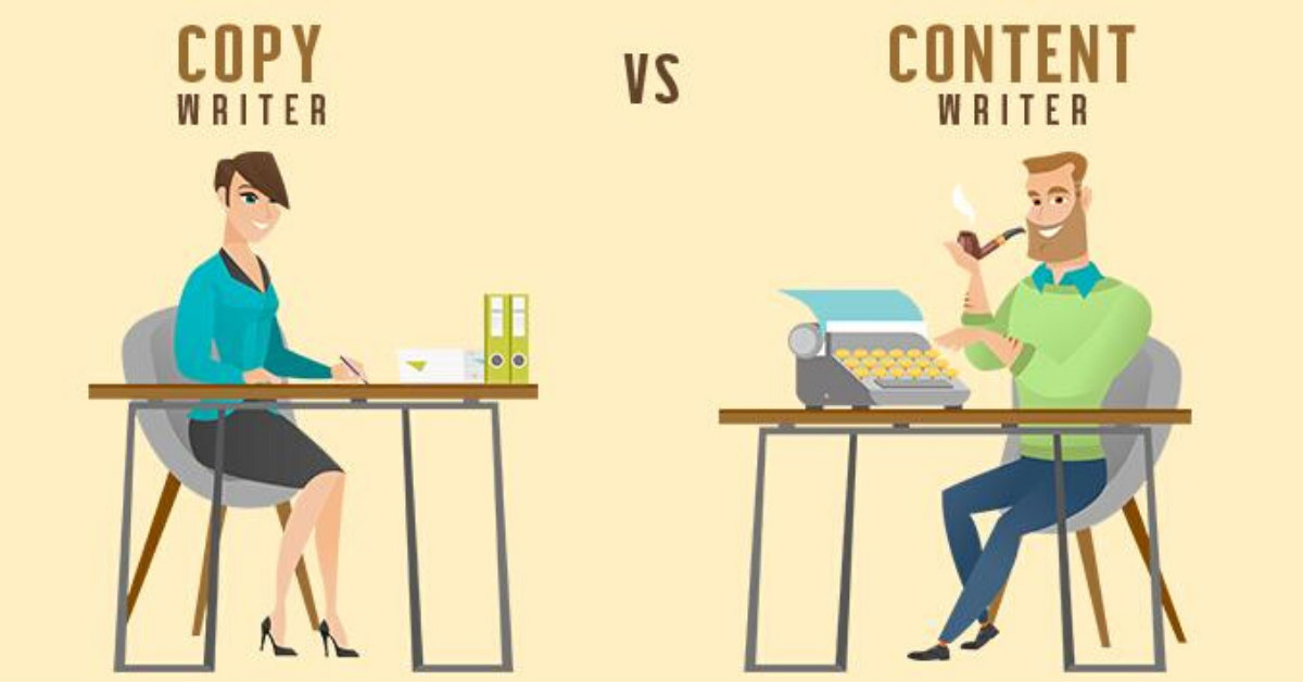 Copywriter vs Content Writer - Content Fuel