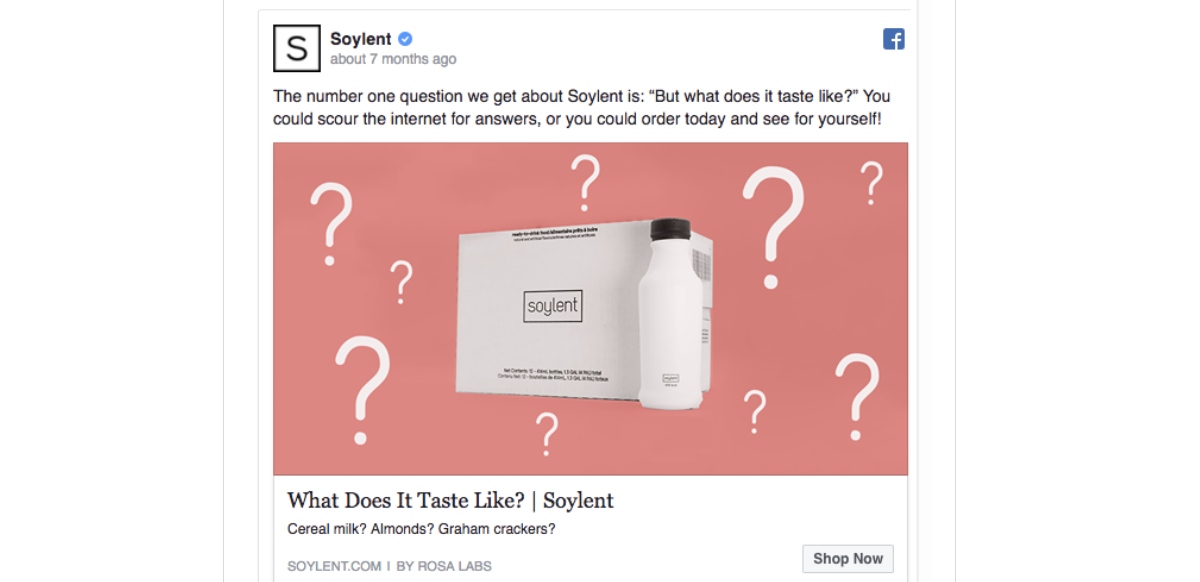 15 Facebook Ad Copy Examples to Inspire You - Content Fuel